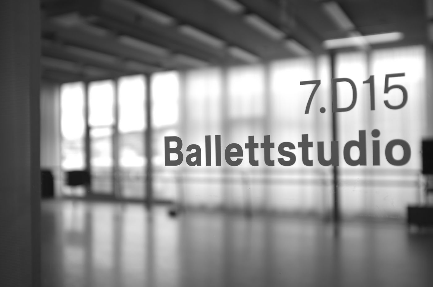 Ballet hall ZHDK university campus Toni Areal Zurich